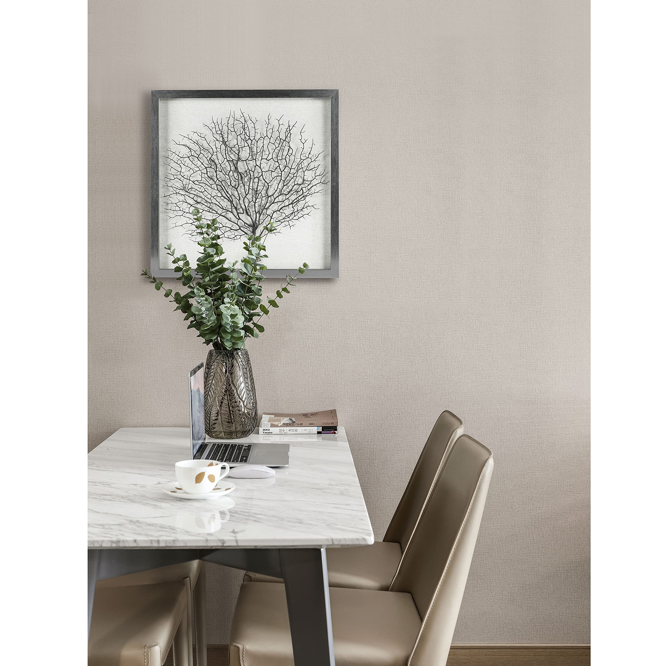 Huji Silver Tree Roots Shadow Box Wall Décor - Image 6