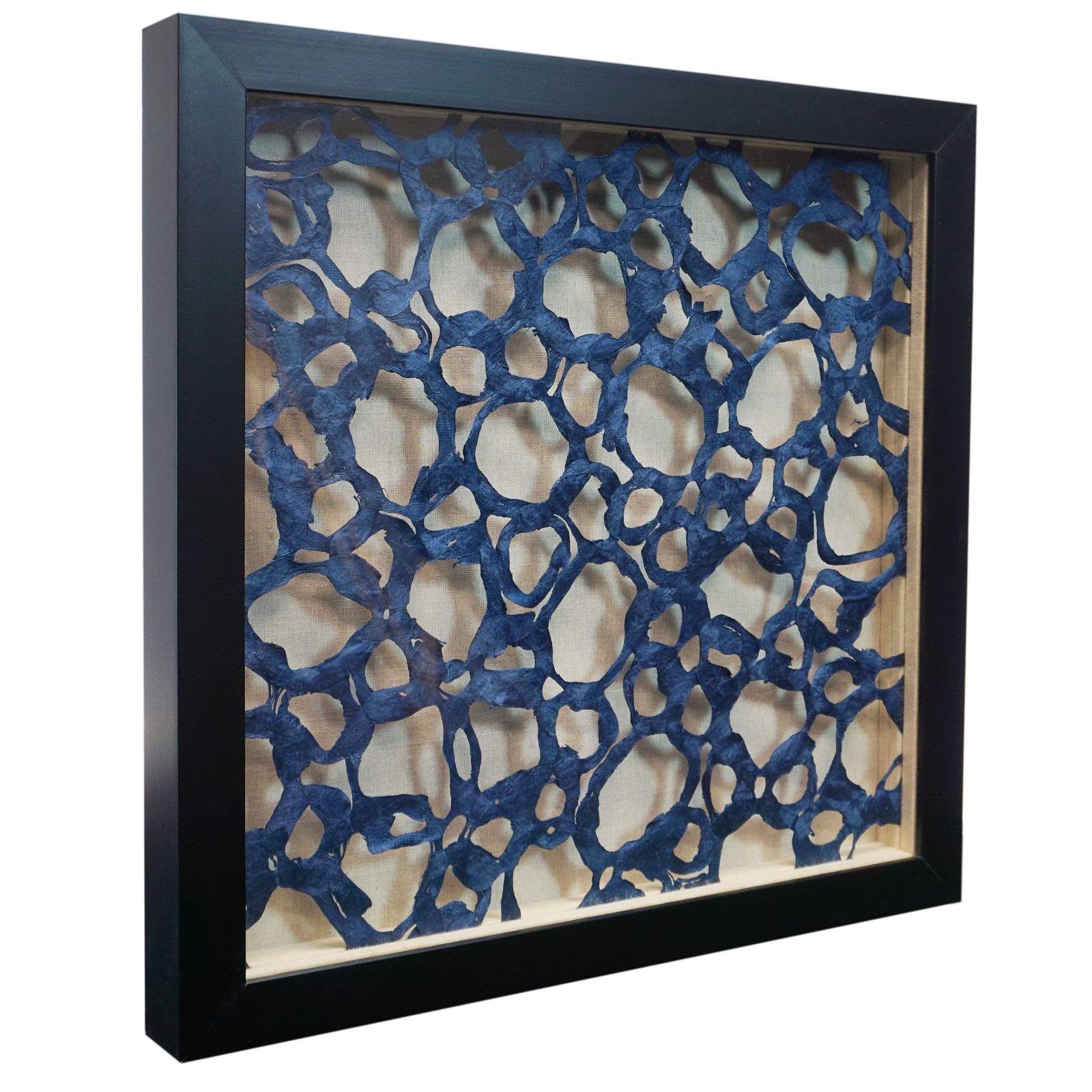 Huji Water Molecule Papier-mâché Shadow Box Wall Decor - Image 3