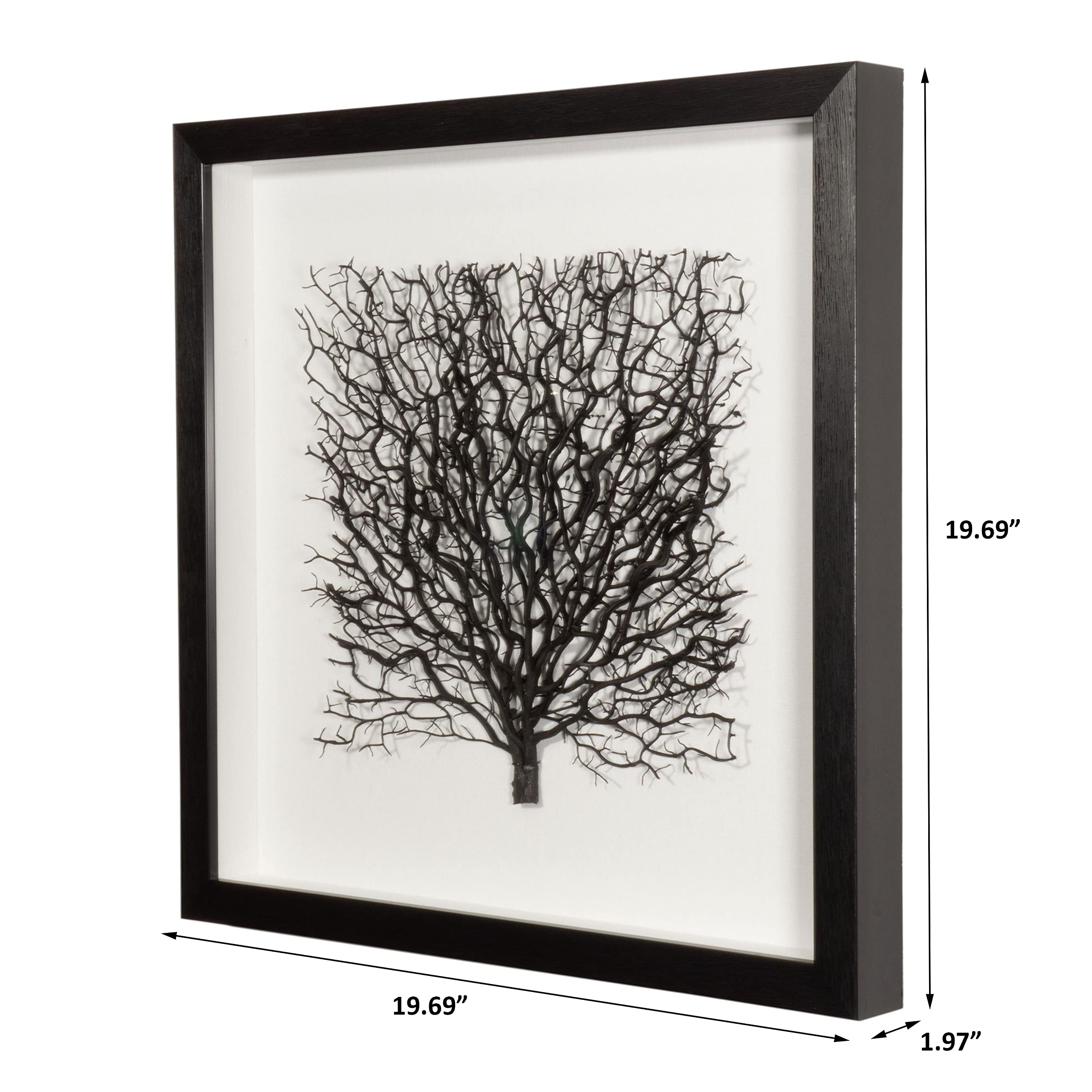 Huji Withered Tree Shadow Box Wall Décor (Style A) - Image 5